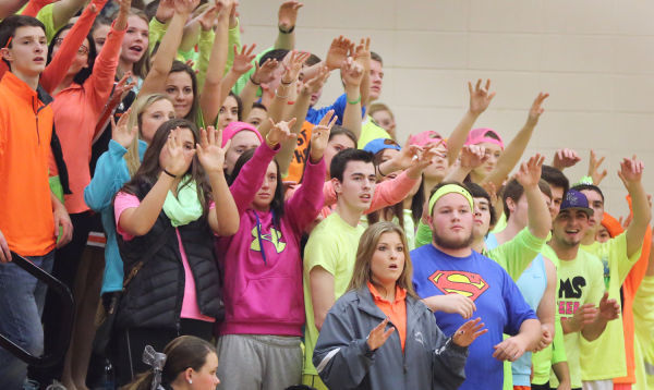 North at East High basketball 1/16/15